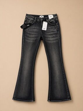 BAMBOO Charcoal Flare Jeans